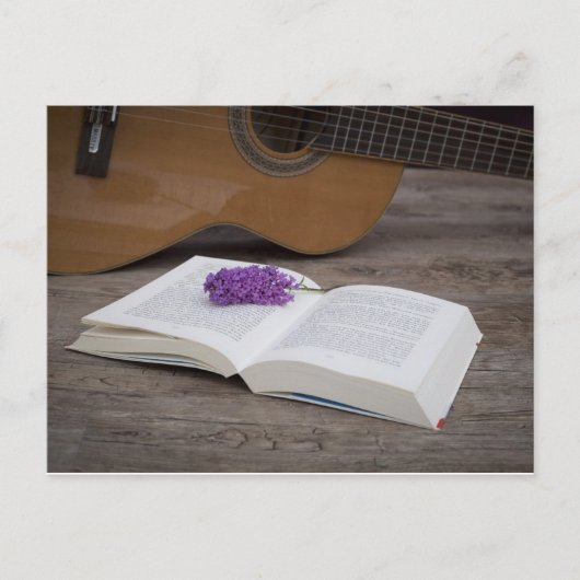 Open book briefkaart (Voorkant)