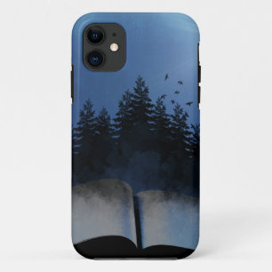 Open Book Forest iPhone 11 Hoesje