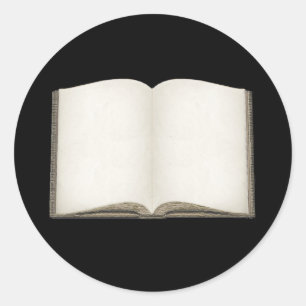  Open Book Stickers