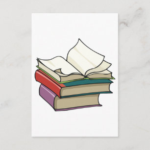 Open Book-uitnodigingen Kaart