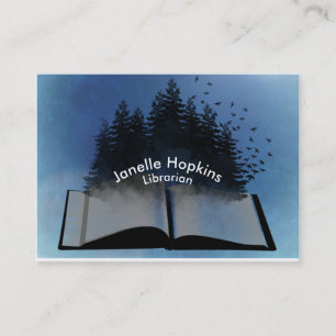 Open Book-Visitekaartjes Visitekaartje