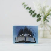 Open Book-Visitekaartjes Visitekaartje (Staand voorkant)