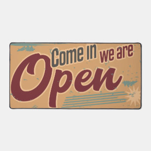 open business sign retro cafe garage bureaumat