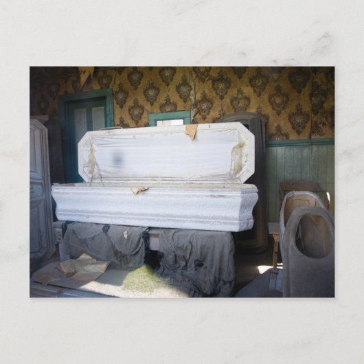 Open Casket City Morgue Briefkaart (Voorkant)