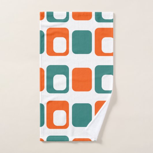 Open & Closed Rectangles Bad Handdoek (Handdoek)