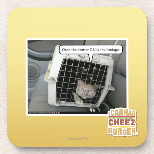 Open de deur bier onderzetter (Voorkant)