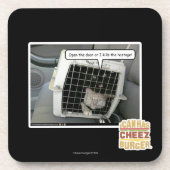 Open de deur bier onderzetter (Voorkant)