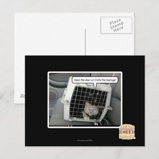 Open de deur briefkaart (Voorkant / Achterkant)