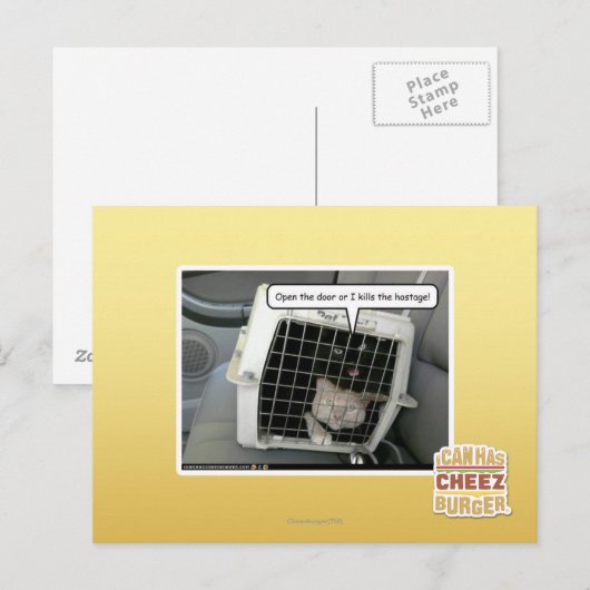 Open de deur briefkaart (Voorkant / Achterkant)