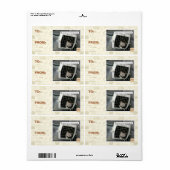 Open de deur etiket (Full Sheet)