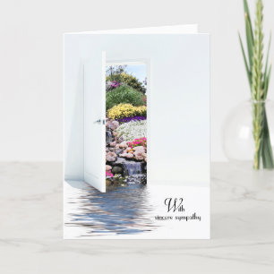 Open deur sympathie kaart