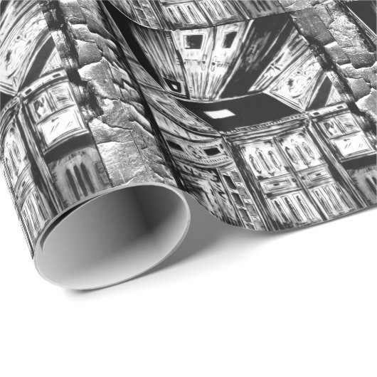 Open deuren cadeaupapier (Rol Hoek)