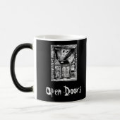 Open deuren magische mok (Links)