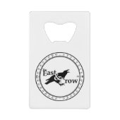 Open E&C Wallet Fles Kredietkaart Flessenopener (Voorkant)