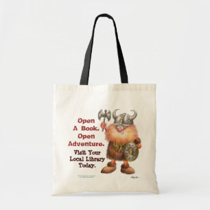 Open een boek. Open avontuur. Tote Bag