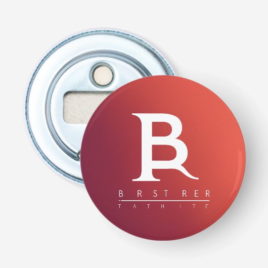 Open flesjes button flesopener (Voorkant)