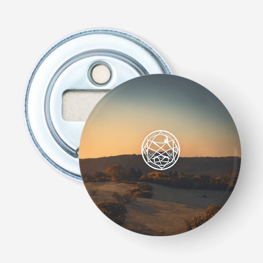 Open flesjes button flesopener (Voorkant)