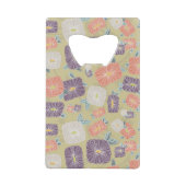 Open flesjes decò kredietkaart flessenopener (Voorkant)