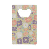 Open flesjes decò kredietkaart flessenopener (Achterkant)