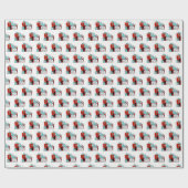 Open geen kerstcadeautjes cadeaupapier (Vlak)