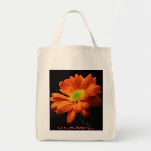 Open gerbera tote bag (Voorkant)