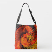 Open haard Plezier....... Crossbody Tas (Achterkant)