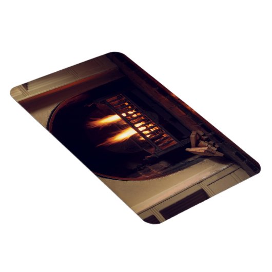 Open haard thuis magneet (Rechterzijde)