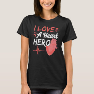 Open Hart Chirurgie Warrior's Family Bypass Heart T-shirt