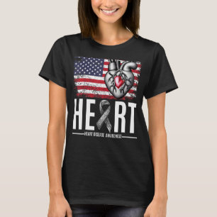 Open hart ziekten chirurgie overlevende krijger tr t-shirt