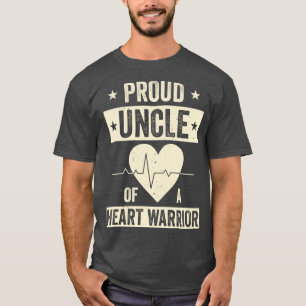 Open hartchirurgie CHD Transplant oom van een hart T-shirt