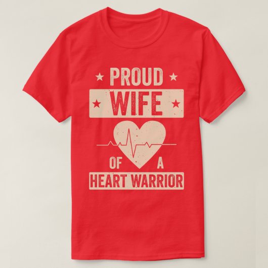 Open hartchirurgie CHD Transplant vrouw van een ha T-shirt (Design voorkant)