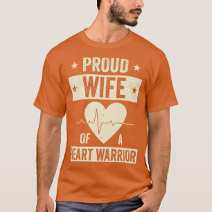 Open hartchirurgie CHD Transplant vrouw van een ha T-shirt