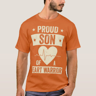 Open hartchirurgie CHD Transplant Zoon van een har T-shirt