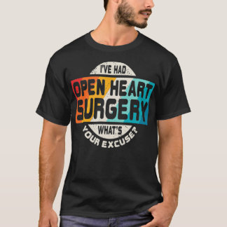 Open hartchirurgie Shirt Survivor Post Attack Reco