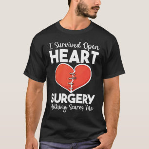 Open hartchirurgie Transplantatie Niets Ziektehart T-shirt