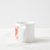 ...open harten...kunst van Jutta Gabriel... Espresso Kop (Achterkant)