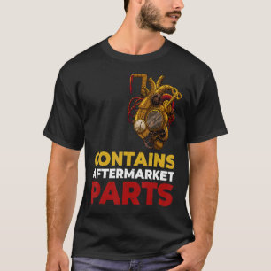 Open hartslag chirurgie bevat Aftermarket Par T-shirt