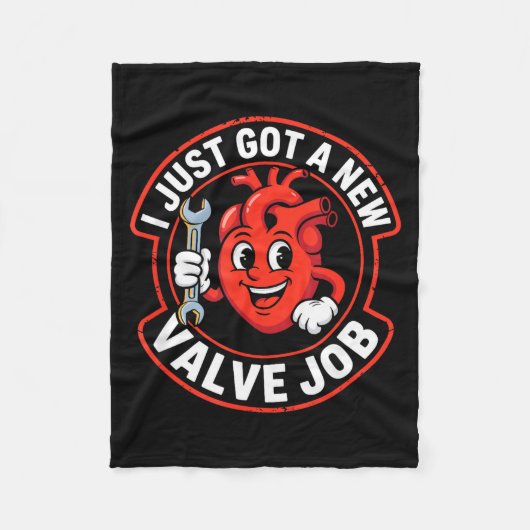 Open Heart Surgery Recovery Funny  Fleece Deken (Voorkant)