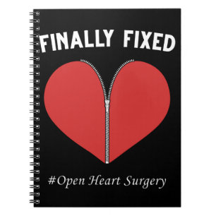 Open Heart Surgery Recovery Operation Bypass Notitieboek