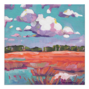 Open hooiveldkunst perfect poster