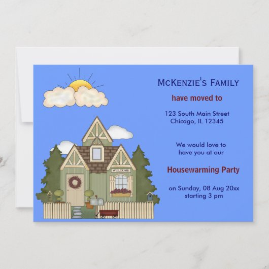 Open House Aankondiging (Voorkant)