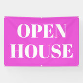OPEN HOUSE Banner (Horizontaal)