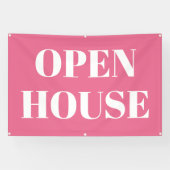OPEN HOUSE Banner (Horizontaal)
