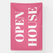 OPEN HOUSE Banner (Verticaal)