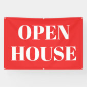 OPEN HOUSE Banner (Horizontaal)