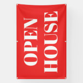 OPEN HOUSE Banner (Verticaal)