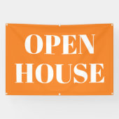OPEN HOUSE Banner (Horizontaal)