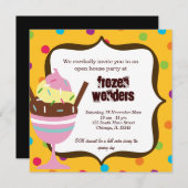 Open House Ice Cream Salon Kaart (Voorkant / Achterkant)