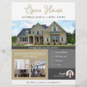 Open House Information Real Estate Flyer (Voorkant)