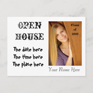 Open House Invitation - u ontwerpt het - Gepersona Uitnodiging Briefkaart